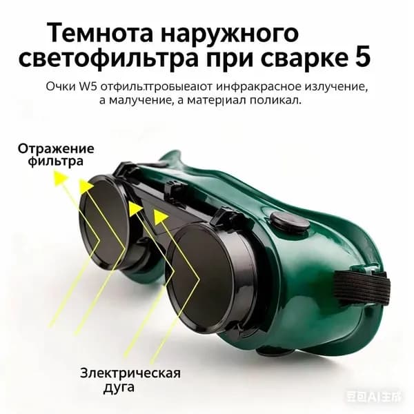 Очки сварочные хамелеон с автозатемнением