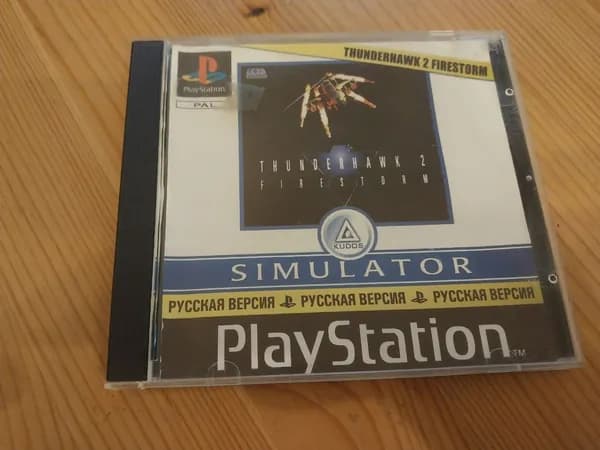 Игра игра Firestorm: Thunderhawk 2 (PlayStation
