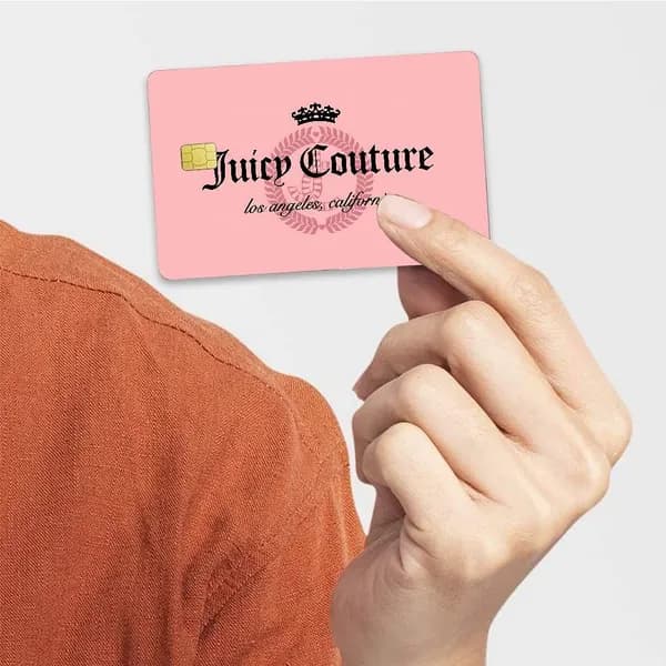 Джуси Кутюр Juicy Couture Наклейка для банковской карты