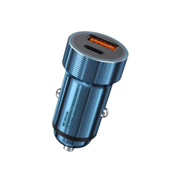 Автомобильное зарядное устройство WP-C28 Car Charger (A+C) 18W MAX