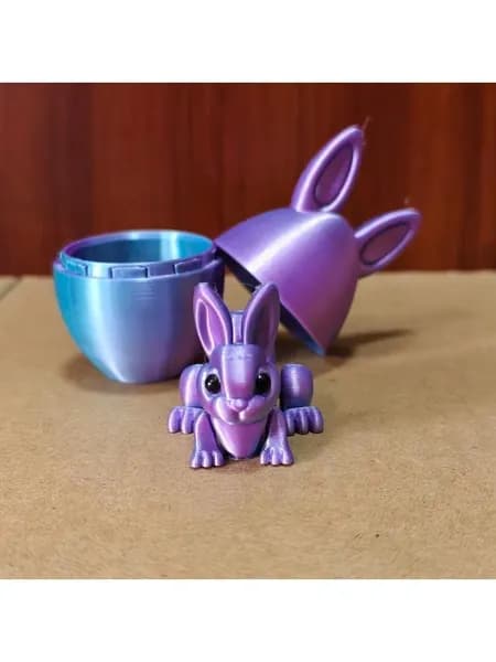 Пасхальные кроличьи яйца с 3d-принтом