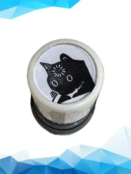 Штамп Котики из пластика