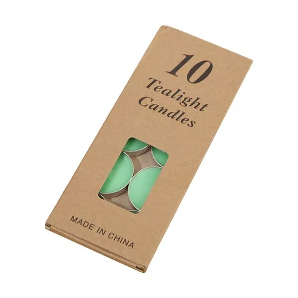 Свечи поминальные, 0.8 см х 3.5 см, 10 шт