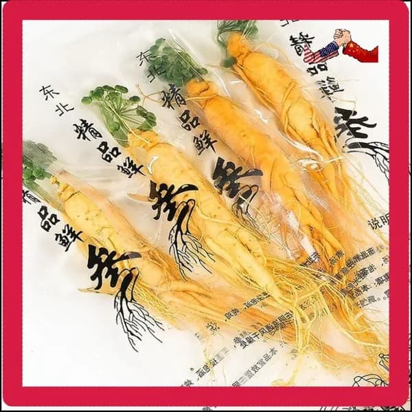 Последние два дня по самой низкой цене! 10 г Женьшень свежий Fresh Ginseng Root