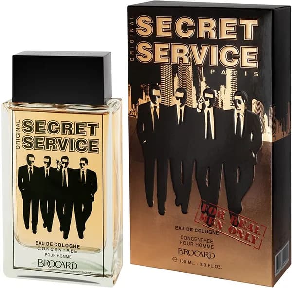 Brocard Одеколон мужской Secret Service, 100 мл