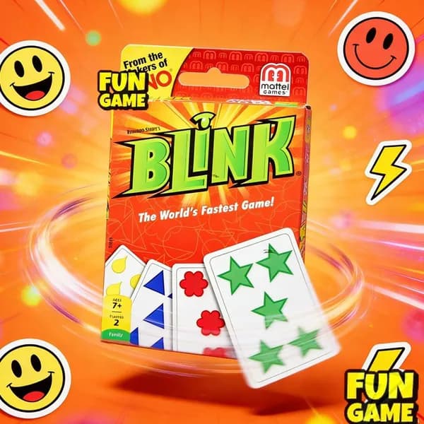 Blink Самая Быстрая Карточная Игра В Мире, Для Семьи, 2 Игрока, От 7 Лет Веселая Вечеринка Игра