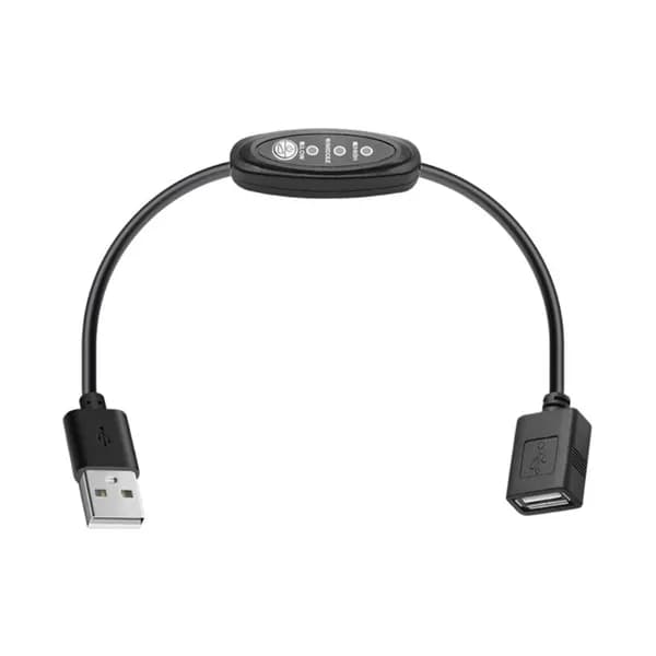 Кабель регулятора скорости вентилятора Адаптер питания USB 5 В 3 Регулируемый разъем для настольного вентилятора
