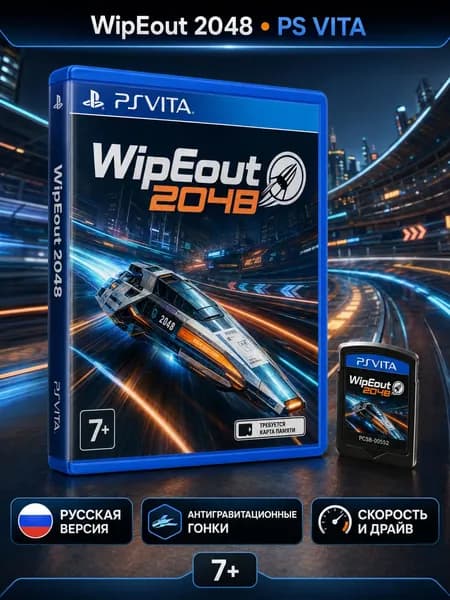 WipEout 2048 для PlayStation Vita, русская версия