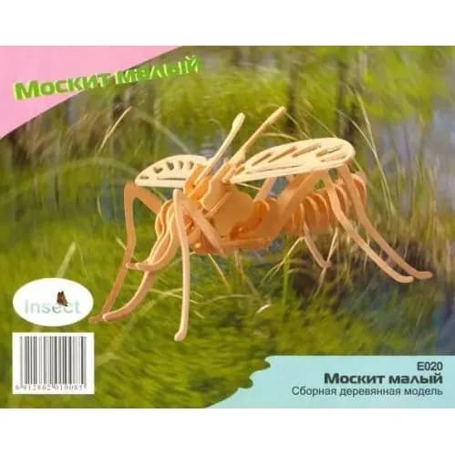 Сборная деревянная модель Москит малый (Е020), ТМ Чудо-Дерево