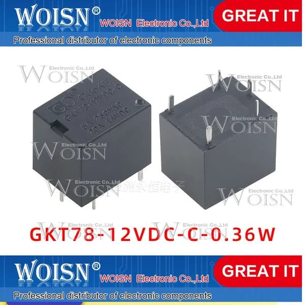 2шт./лот GKT78-12VDC-C-0.36W реле