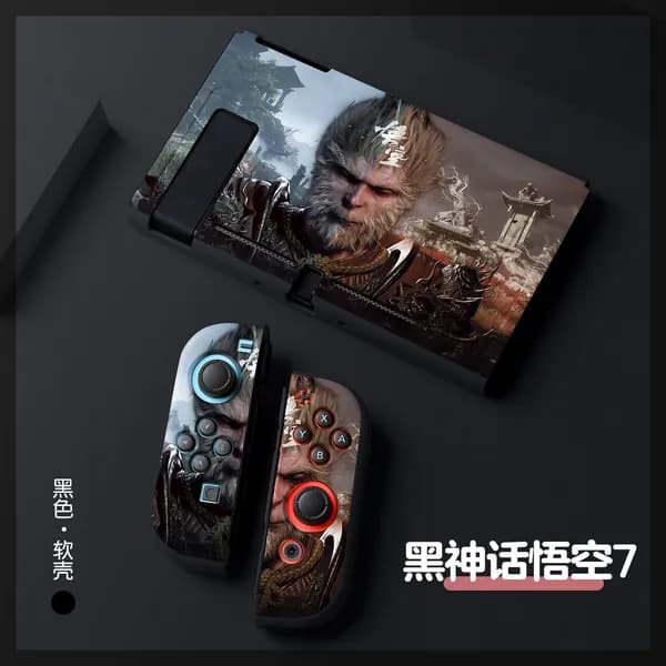 Чехол для OLED матовый мягкий Switch Black Myth Wukong NS Dock Case Lite
