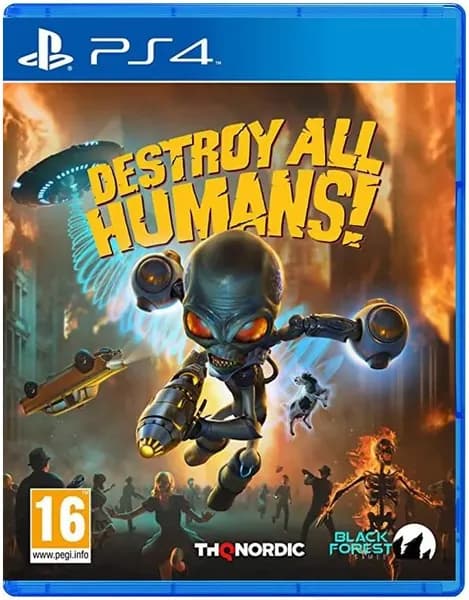 Игра Destroy All Humans! (PlayStation 4, PlayStation 5, Русские субтитры)