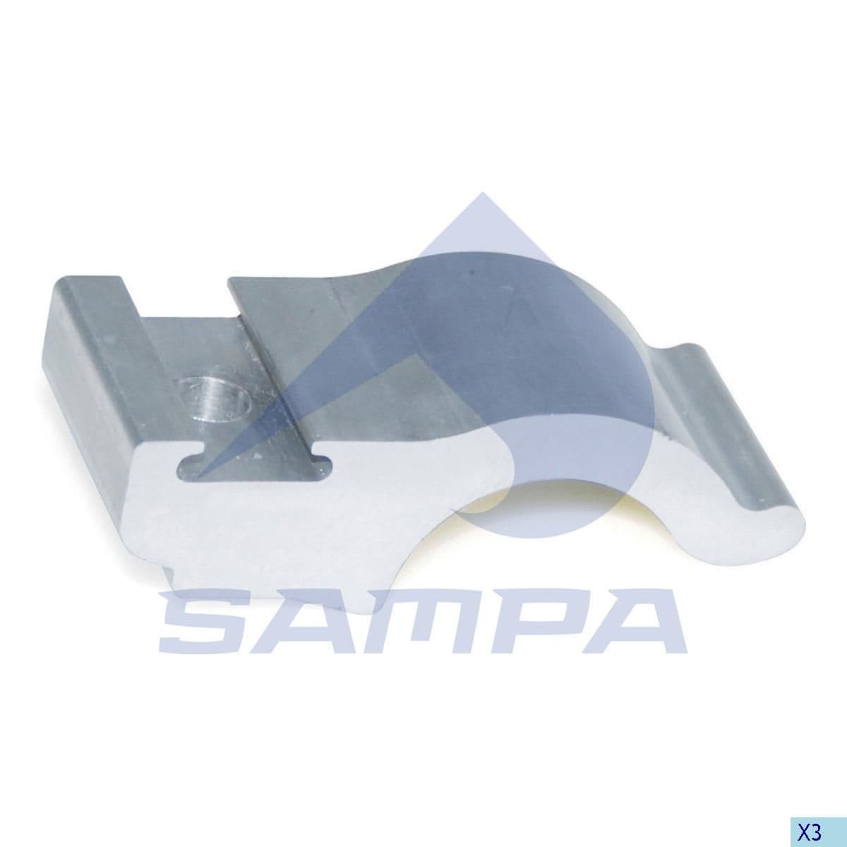 Кронштейн крепления крыла Volvo FH/FM12 034.167 SAMPA