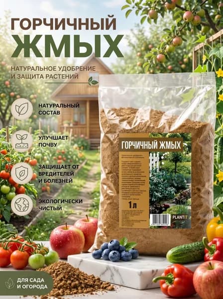 Удобрение Горчичный Жмых 1 л.