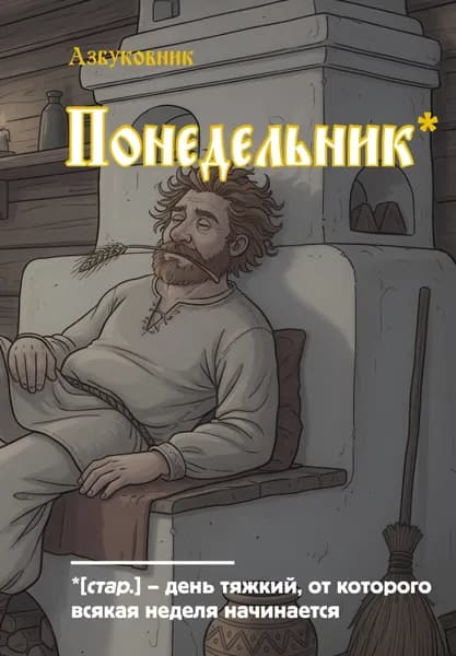 Книга Блокнот. Азбуковник. Понедельник (А5, 64 л.)