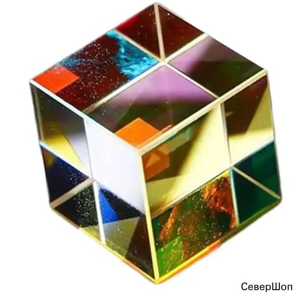 Угловая стеклянная призма высокого оптического качества, 50MM