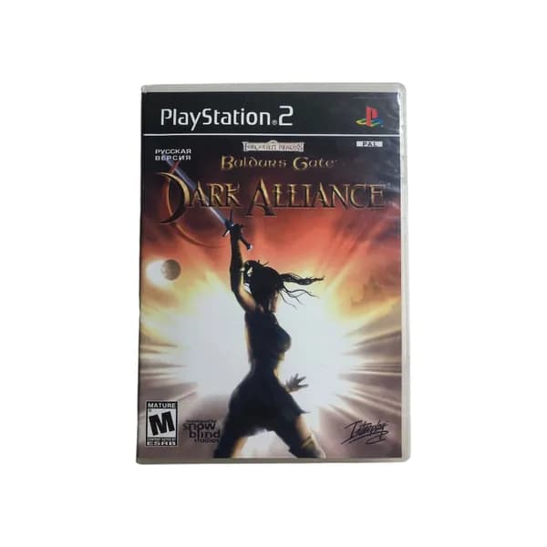 Игра PS 2 Baldur's Gate: Dark Alliance / Врата Балдура: Тёмный Альянс (РПГ, Экшн, Interplay, Vivendi, 2001)
