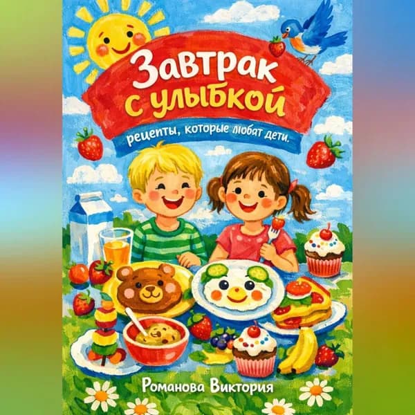 Завтрак с улыбкой: рецепты, которые любят дети | Романова Виктория | Электронная аудиокнига