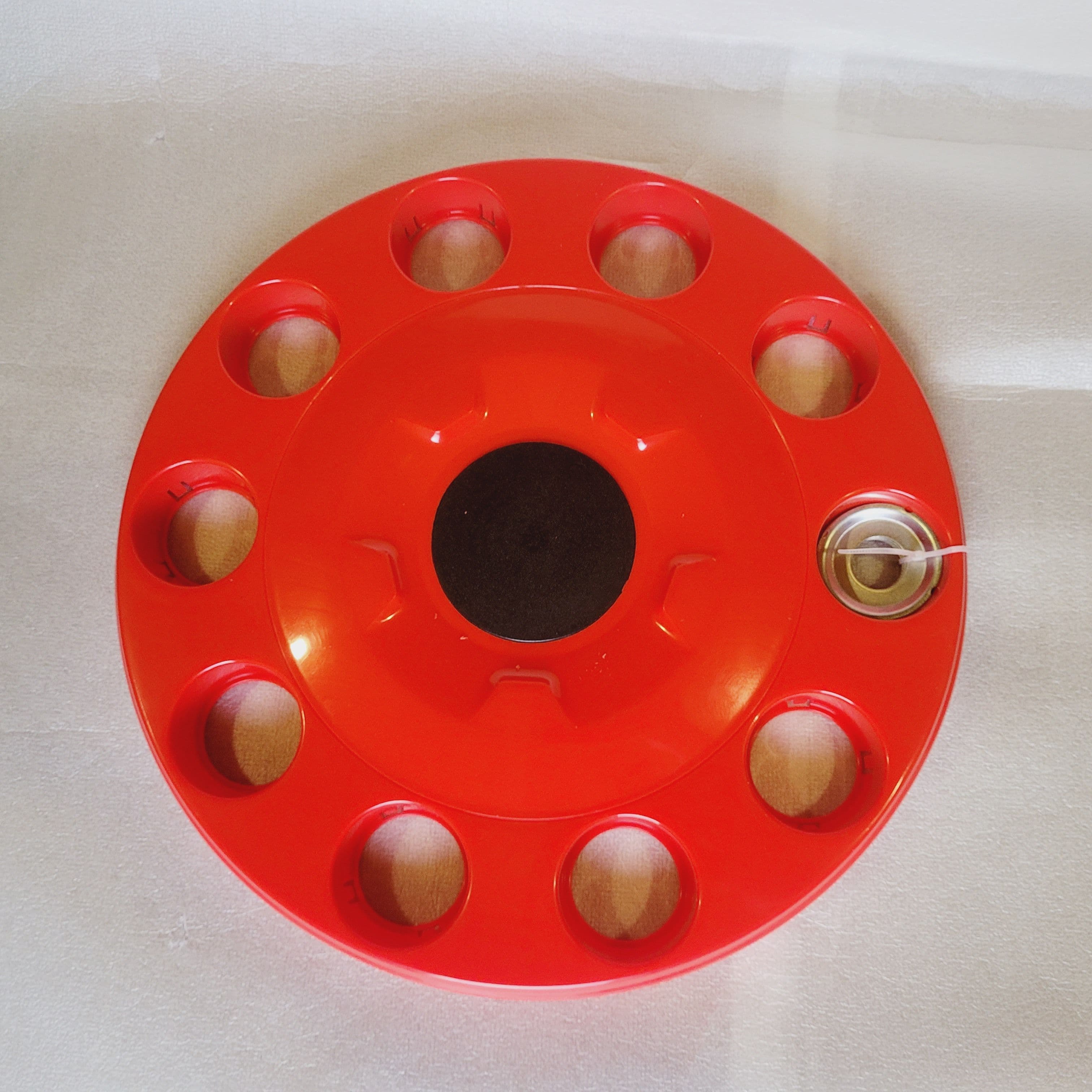Колпак колеса закрытый (ДАКАР) R-22,5 (красный) 1 шт.