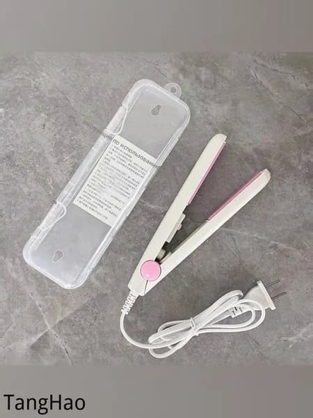 Mini Straightener V1 Устройство для выпрямления и завивки волос, керамические пластины, 25 Вт