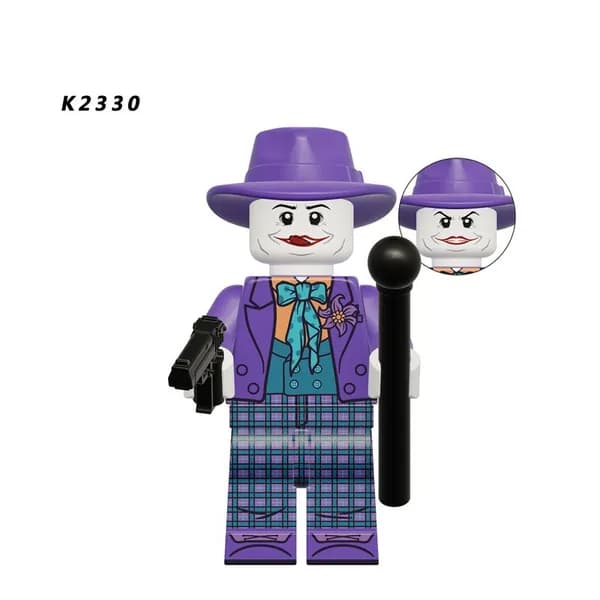 'Набор минифигурок /The DC Universe,Batman.Joker.Mechanical Super Man.Two-Face/ 4.5cm-пакет /KDL851