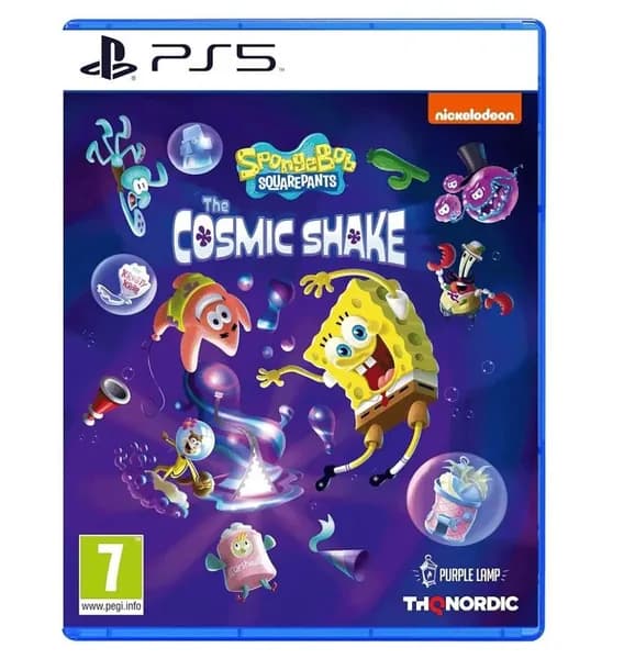 Видеоигра SpongeBob SquarePants: The Cosmic Shake для PS5 (русские субтитры)