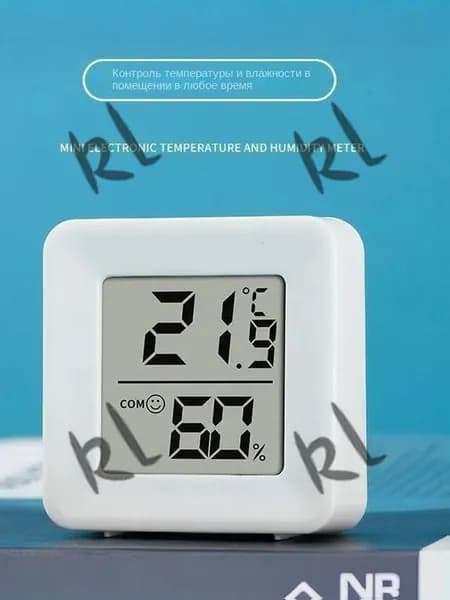 Умный датчик температуры и влажности Zigbee 3.0, LCD, Алисой и Google Assistant, Smart Life