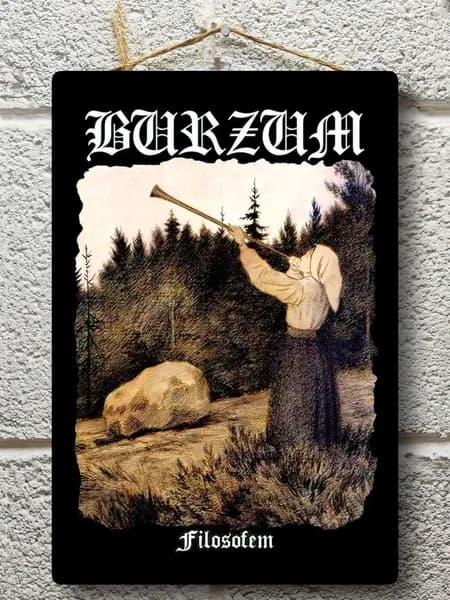 Постер "Burzum", 30 см х 20 см