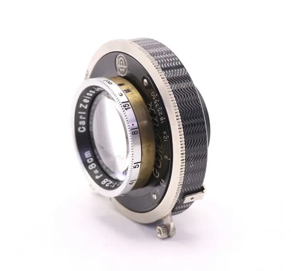 Объектив Tessar 8cm f/2.8 Compur Carl Zeiss Jena