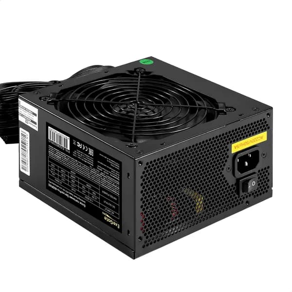 Серверный БП 400W ExeGate ServerPRO-400PAS (ATX, APFC, КПД 80% (80 PLUS), 12cm fan, 24pin, 2x(4+4)pin, 4xPCI-E, 6xSATA, 4xIDE, Cable Management, black)