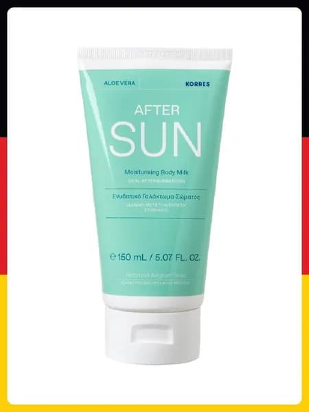 Средство после загара KORRES After Sun Aloe Vera Body Milk, 150 ml