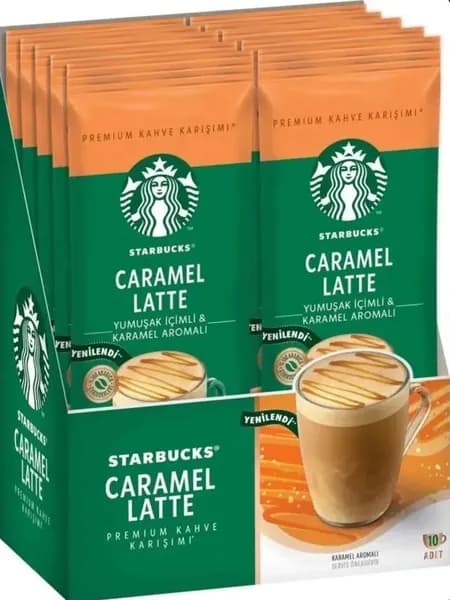 Растворимый кофе Starbucks в порошке, 230 г, 10 пакетиков.