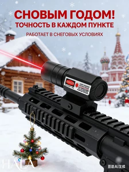 Коллиматорный прицел телескопический точный долговечный ударопрочный стабильный лазерный прицел для стрельбы