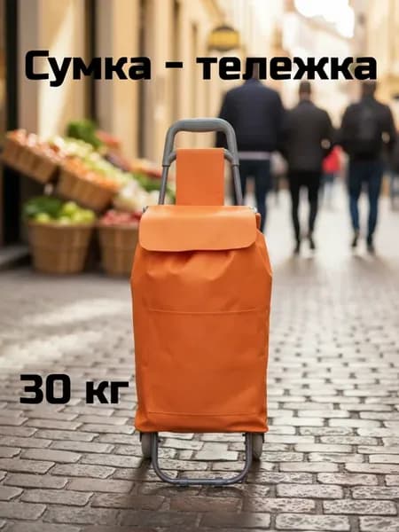 Сумка тележка хозяйственная