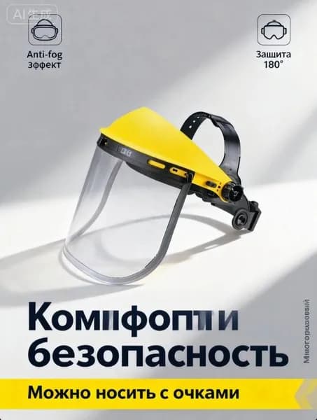 Визор для шлема, размер: 4–6 лет (98-115 см)