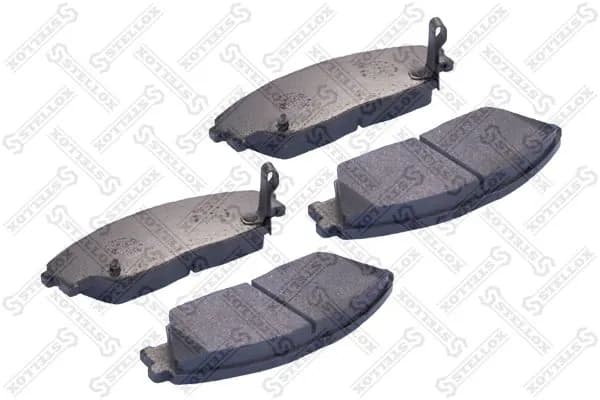Тормозные колодки дисковые передний мост stellox 240 002-sx