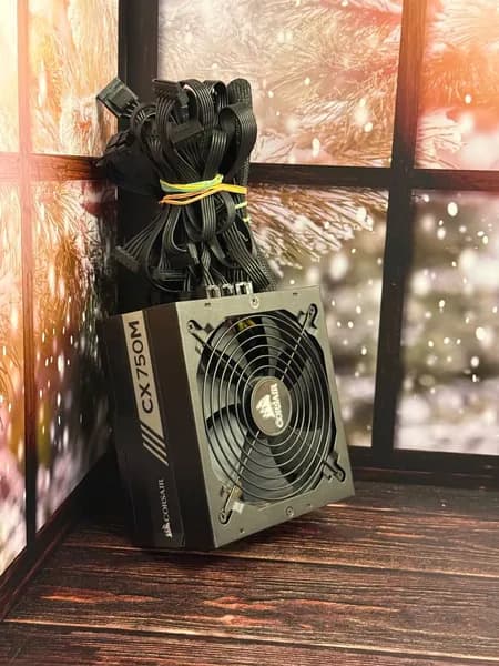 Corsair Блок питания компьютера CX750M, 750 Вт (CX750M)
