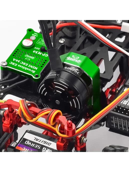 2204 2400KV бесщеточный мотор с ESC 30A и трансмиссией для S