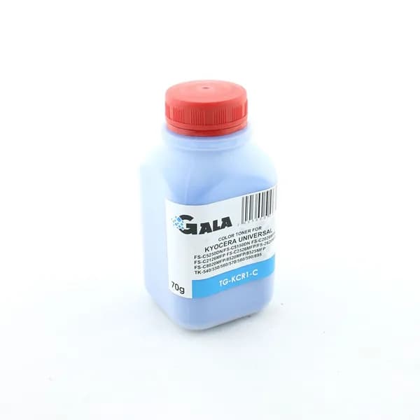 Тонер голубой (Cyan) для картриджей TK-серии - Kyocera Mita (70 гр)(GALA)