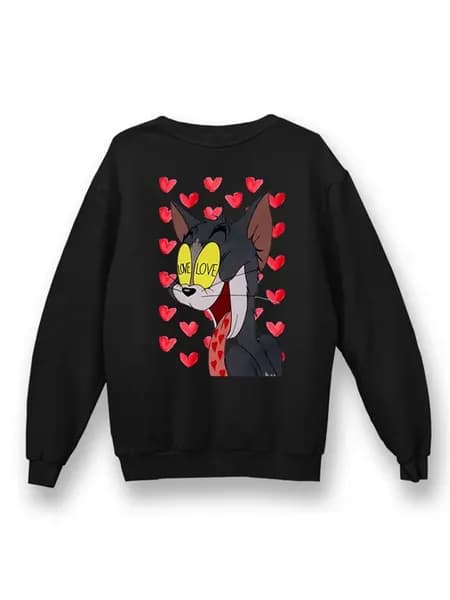 Свитшот Лонгслив Tom and Jerry Том и Джерри Мультсериал