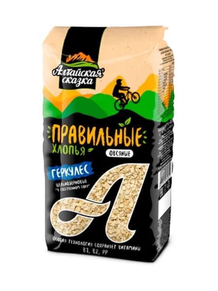 Хлопья Геркулес "Алтайская сказка", 400 г