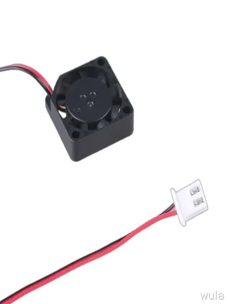 бесшумный вентилятор охлаждения 2x0,6 см, клемма 2.54-5V