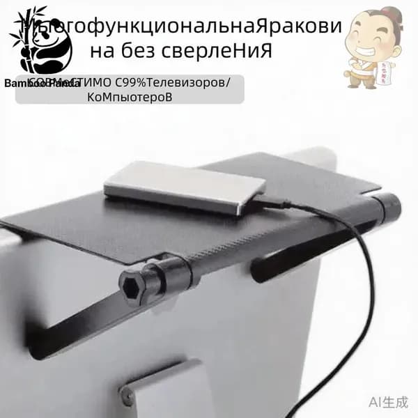 Кроссбордерный телевизионный экран для хранения, настенный крепление для компьютерного монитора, стойка для беспроводного маршрутизатора и ресивера