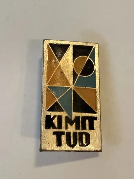 Коллекционный значок KIMIT TUO с геометрической эмблемой