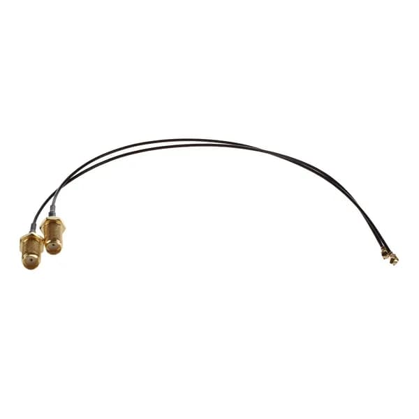 2 шт Антенны WLAN Пигтейл HIROSE u.fl SMA Коробка переходной кабель RSMA 20см