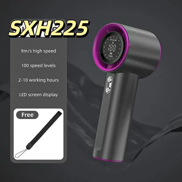 Фен для волос 手持高速风扇 .sxh2255, черный