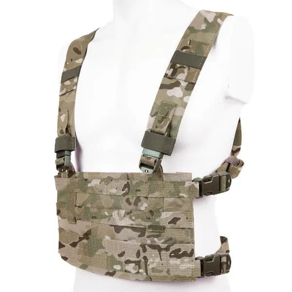 Нагрудник "MOLLE" с лямками "Стандарт" (VG-02-05) Мультикам Кордура 1000D