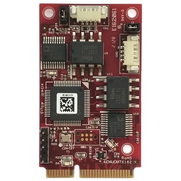 Карта расширения CANbus 2.0B (2 x DB9) EMUC-B202-W1