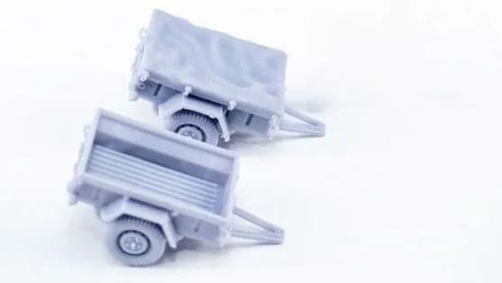 M416 Trailer. Прицеп. Масштабная модель 1:72.