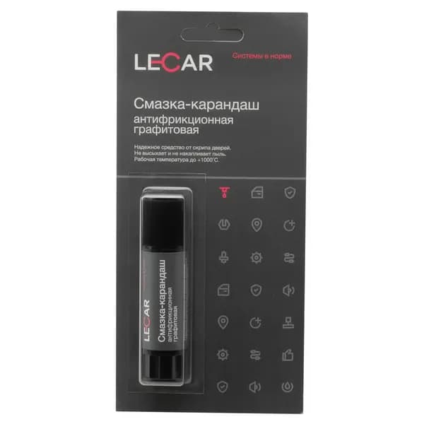 Смазка-карандаш графитовая LECAR LECAR000022411 антифрикционная 16 г